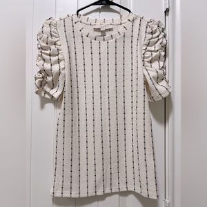 NWT Loft Puff Sleeve Top size XS